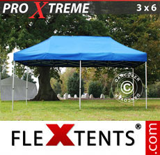 Barnum pliable FleXtents PRO Xtreme 3x6 m, Bleu